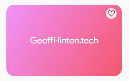 GeoffHinton.tech